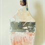 르네상스 시대의 우아한 여인의 초상으로 재활용된 페인트브러쉬
