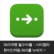 파리자유여행 필수어플 시티맵퍼 현지인처럼 파리 대중교통 이용하기