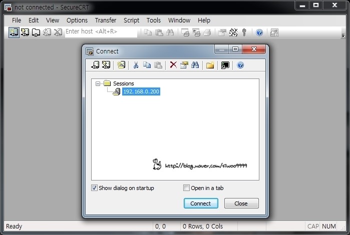 SecureCRT Terminal 색 바꾸기 : 네이버 블로그