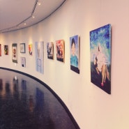 삼육대학교박물관 5층에서 열린 미술컨텐츠학과 프리마켓!