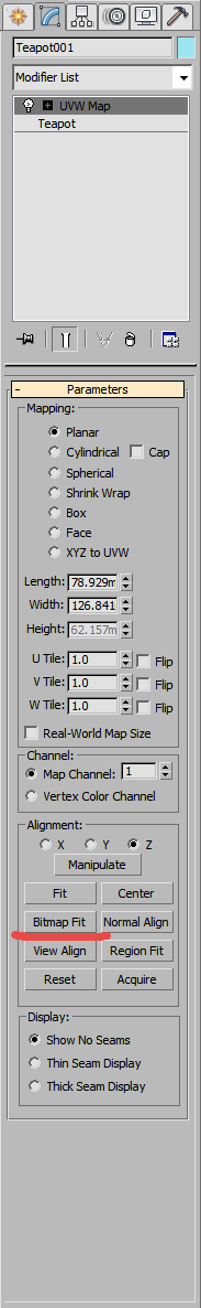 3dmax강좌,uvwmap모디파이어의 Bitmap Fit옵션,3d맥스강좌,3dsmax강좌 : 네이버 블로그