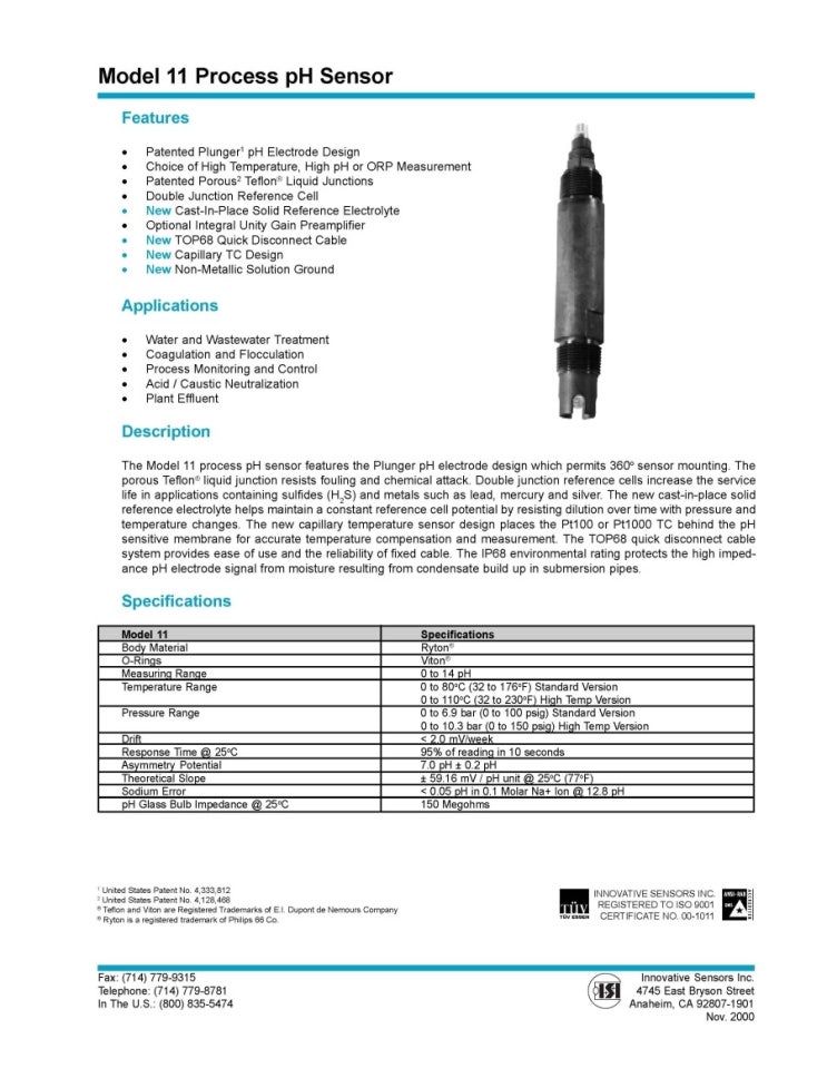 Model 11 Process Sensor : 네이버 블로그