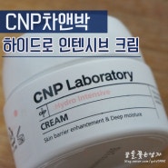 민감성피부 겨울수분크림 : CNP차앤박 하이드로 인텐시브 크림 사용후기♪