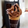 ［삼청동/안국역］GODIVA (고디바) - 초콜릿 소프트 아이스크림, 라즈베리 소프트 아이스크림