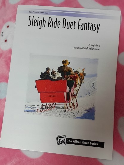 Sleigh Ride Duet Fantasy(Arr. Zach Hyde & Frank Tedesco) 피아노 듀엣(연탄곡) 연주 ...