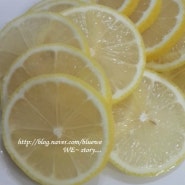 감기예방 - 레몬청만들기 , 레몬청