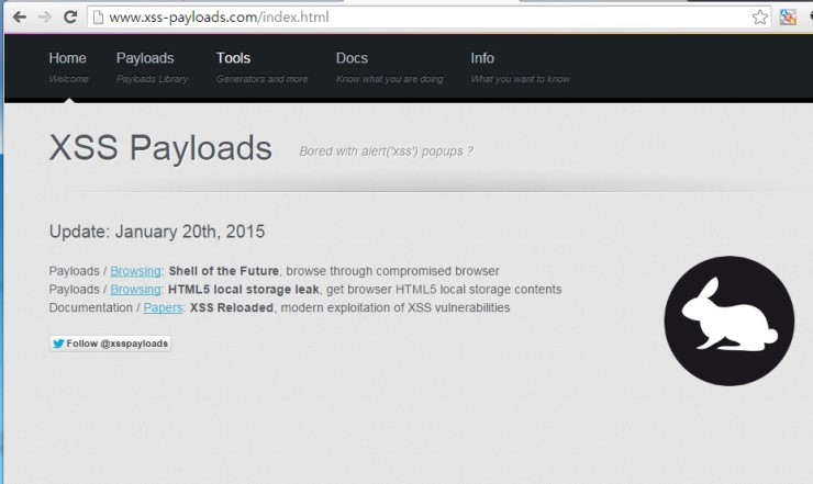 XSS Payloads 사이트 : 네이버 블로그