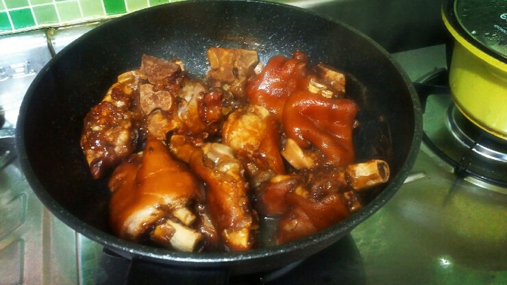 [요리] 돼지 족발만들기-장충동 족발 보다 맛있는 하우스표 돼지 족발~ : 네이버 블로그