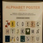내가 좋아하는 데일리라이크의 알파벳 포스터!!