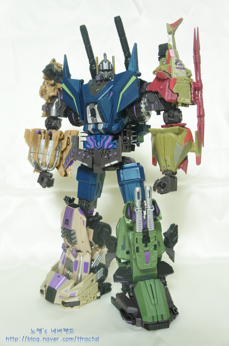 MBC002 밀리터리 타이탄즈 리뷰 (트랜스포머 : 폴 오브 사이버트론 - 브루티커스 업그레이드 킷) : 네이버 블로그