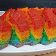 레인보우 케이크 (Rainbow Cake)