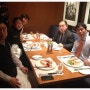 대표님과 마케팅본부 임원들과의 저녁식사