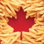 [해외인쇄광고]맥도날드 캐나다 /캐나다 국기/ 맥도날드 후렌치후라이