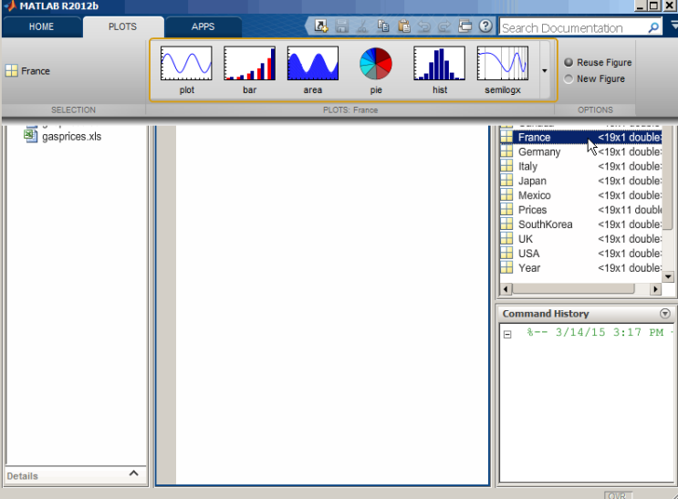 plot(x , y),scatter in MATLAB : 네이버 블로그