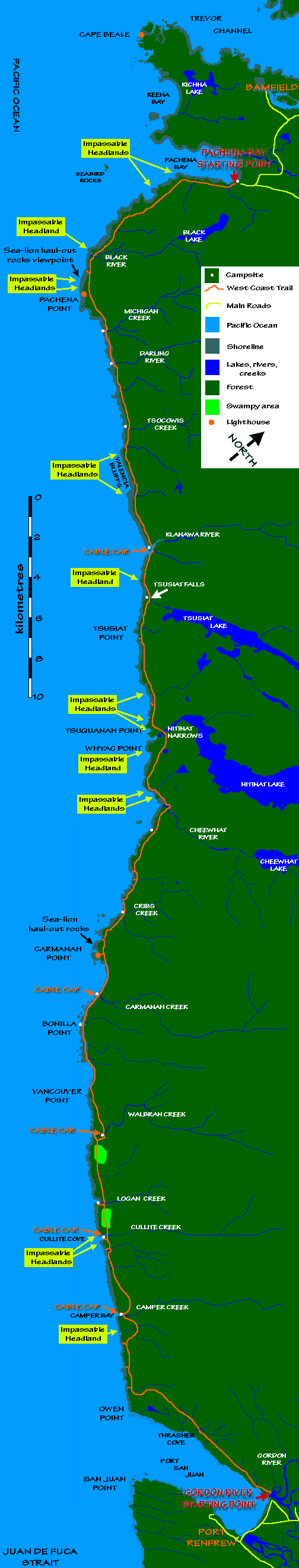 캐나다 웨스트 코스트 트레일(Canada West Coast Trail) : 네이버 블로그