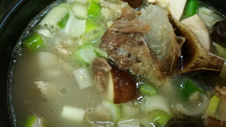 우족탕 끓이는 법 & 표고 버섯 우족탕 : 네이버 블로그