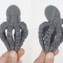 [3D프린터출력] Ball-joint articulated octopus, 문어 3D출력물