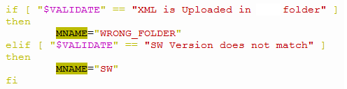 Shell script IF statement too many arguments : 네이버 블로그
