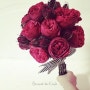 [ Bouquet de Kayla ] 달콤한 레드피아노 부케 - 대구 꽃, 대구웨딩부케, 대구웨딩, 대구웨딩스냅촬영부케