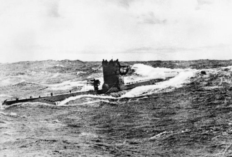 독일 해군 잠수함 유보트 U-701의 생존자[Survivors of the German Kriegsmarine submarine ...