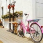 핑크 자전거~♡