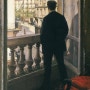 귀스타브 카유보트(Gustave Caillebotte), 1876, 창가의 남자
