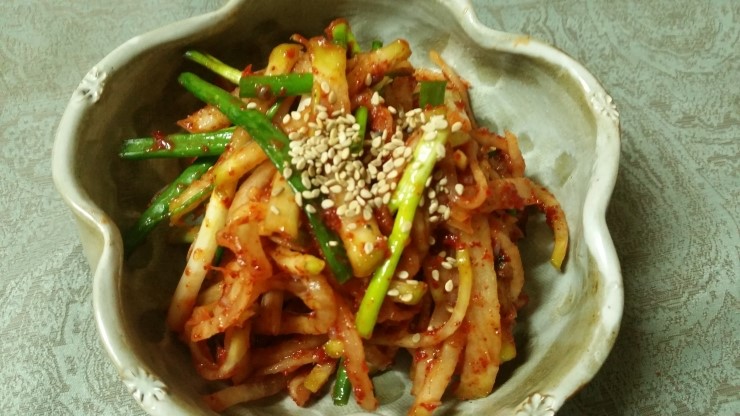 무 생채 만드는 법 & 새하젓 무생채 & 무생채 비빔밥 : 네이버 블로그
