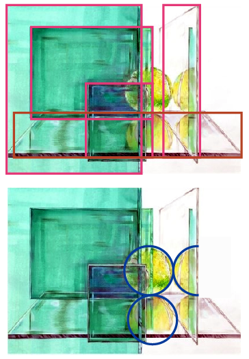 직선 디자인의 곡선