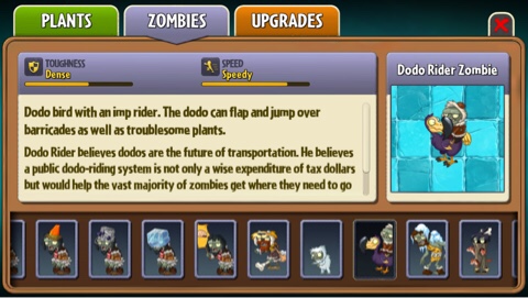 [식물 vs 좀비 2] 도도 라이더 좀비 (Dodo Rider Zombie) : 네이버 블로그
