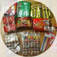 태국여행기념품/태국여행 선물(야돔,김과자,향초,라면,과자...)