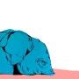 [DIY] 손으로 그리는 캔버스 일러스트 #12 코끼리 (동물 일러스트 그리기 프로젝트) #코끼리 #밀렵 #상아 #elepant