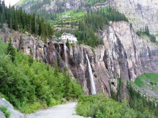 Bridal Veil Falls And Smuggler Union Hydroelectric Power Plant Bridal Veil Bridal Veil Powerhouse At Telluride Colorado 네이버 블로그