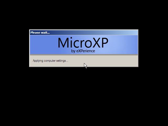 Microsoft Windows XP Professional MicroXP v0.6b Build 2600 : 네이버 블로그