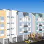 위례신도시 상가주택건축 D2-2 5라인 개념설계안 -2
