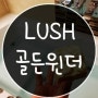 > LUSH 스파 입욕제 골드윈더를 써보다! <