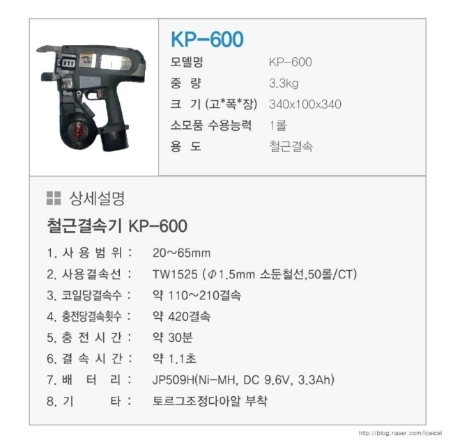 KP-600 (중국제 제품) : 네이버 블로그