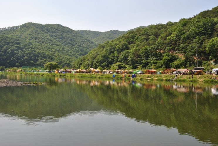 충북. 음성군. 원남 테마공원. 그리고 캠핑장.