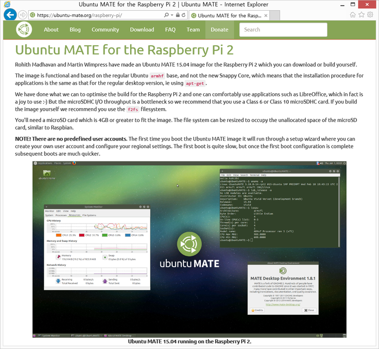 라즈베리파이2 Ubuntu Mate 설치 : 네이버 블로그