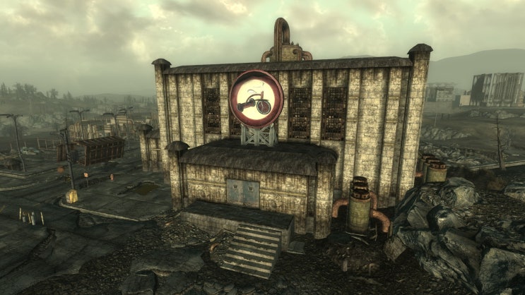Fallout 폴아웃3의 흥미로운 장소들 : 레드 레이서 공장 :