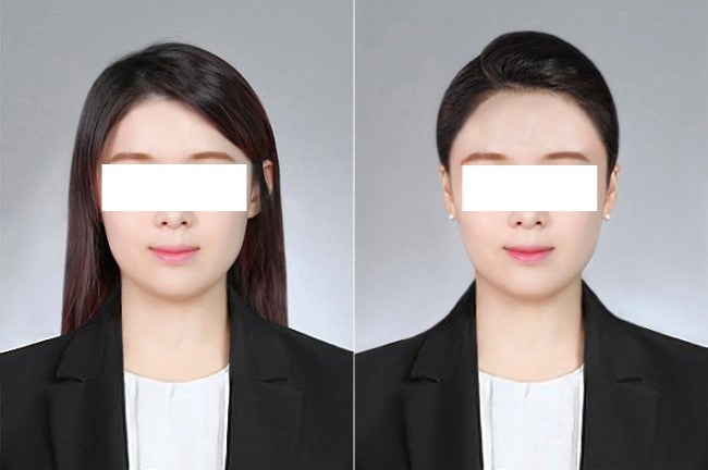 증명사진 합성,면접사진 정장합성- 완전 티가안나~! : 네이버 블로그