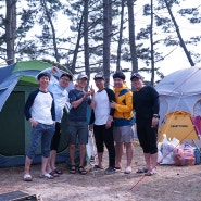 [몽산포오토캠핑장] 갑작스런 직원들과의 단합대회 캠핑