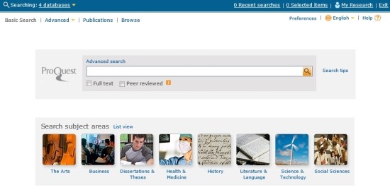 [논문검색] 프로퀘스트(Proquest) 사이트 : 네이버 블로그