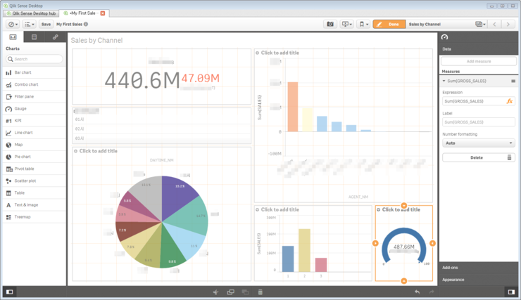 Qlik Sense 2.0 Oracle OLE DB Data connection & Basic Tips(클릭센스2.0 오라클 ...