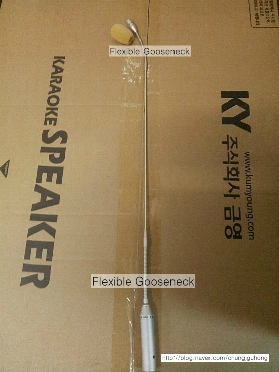 BRUNNER 팬텀용구즈넥마이크로폰/N500C GOOSENECK PHANTOM POWER MICROPHONE/팬텀구즈넥마이크로폰 ...