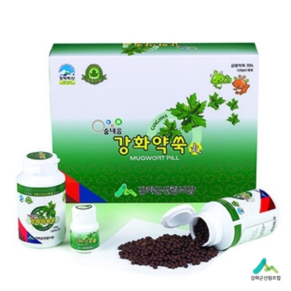 강화군산림조합의 약쑥환 세트를 보셨나요?사자발약쑥으로 만든 약쑥환을 세트로 묶어서 담았습니다. : 네이버 블로그