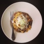 <가로수길 맛집> 스테파니카페 7월의 뉴메뉴 수제 버섯 페스토를 이용한 파파르델레