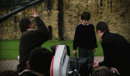 해리포터 비하인드 짤1 : 네이버 블로그, image size:420x245