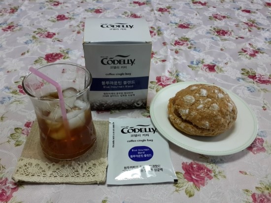 코델리(Codelly) 블루마운틴 블렌드(Blue mountain Blend) 아이스커피 : 네이버 블로그
