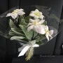 [ Bouquet de Kayla ] 램즈이어 + 화이트 클리마티스 : 비오는 여름날의 꽃 - 대구꽃, 대구꽃다발, 대구꽃선물, 부케드카일라