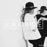 여름 블랙&화이트 룩 : 스트릿 패션 : 미흐 패션블로그